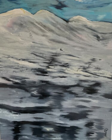 "Mountain in Alaska" başlıklı Tablo Richard Heiens tarafından, Orijinal sanat, Akrilik