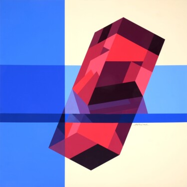 Peinture intitulée "Composition 30. - R…" par Richard Mierniczak, Œuvre d'art originale, Acrylique