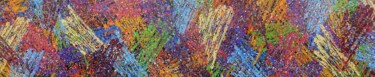 Ζωγραφική με τίτλο "Multi Tags" από Richard Mirando (Seen), Αυθεντικά έργα τέχνης, Ακρυλικό Τοποθετήθηκε στο Ξύλινο φορείο σ…