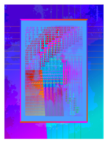 Digitale Kunst mit dem Titel "BWV 565 The Toccata…" von Richard Nodine, Original-Kunstwerk, 2D digitale Arbeit