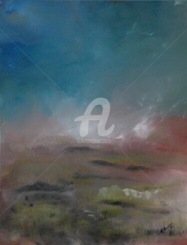 Картина под названием "Aurore" - Richard Paquette, Подлинное произведение искусства, Масло