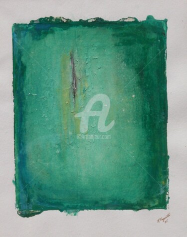 Картина под названием "Ouverture" - Richard Paquette, Подлинное произведение искусства, Акварель Установлен на картон
