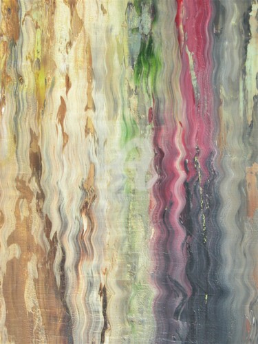 Malerei mit dem Titel "Sous la surface 2 d…" von Richard Paquette, Original-Kunstwerk, Öl