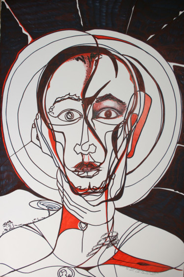 Drawing titled "processus.jpg" by Richard Savic, Original Artwork, Other