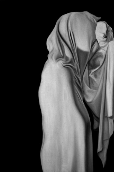 Ζωγραφική με τίτλο "You can't see me.jpg" από Silvaggio, Αυθεντικά έργα τέχνης, Λάδι