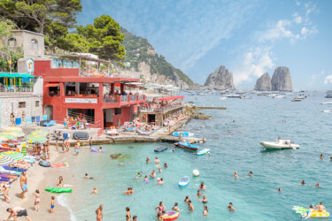 Photography titled "Spiaggia Marina Gra…" by Richard Silver, Original Artwork, Digital Photography