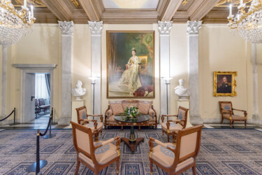 Fotografie getiteld "Royal Palace Room,…" door Richard Silver, Origineel Kunstwerk, Digitale fotografie