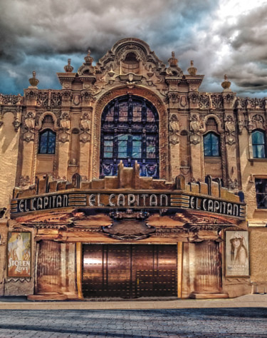Digitale Kunst getiteld "El Capitan" door Richard Dodds, Origineel Kunstwerk