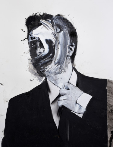 Malerei mit dem Titel "workingman-01.jpg" von Richard Fremont, Original-Kunstwerk, Acryl