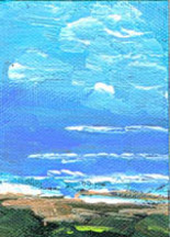 Painting titled "Outer Banks Ocean M…" by Riche Robertson, Original Artwork, Oil