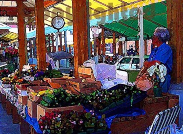 Photography titled "Farmer' Market" by Susan Lamson, Original Artwork