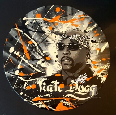 "Nate Dogg ' rip'" başlıklı Tablo Ricky 400ml tarafından, Orijinal sanat, Akrilik