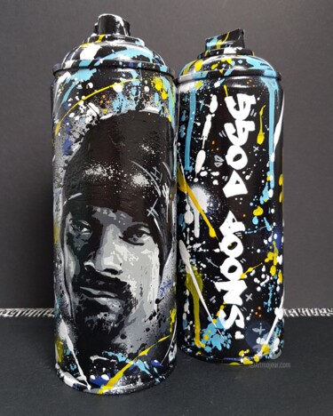 Sculpture titled "Snoop Dogg ( new ed…" by Ricky 400ml, Original Artwork, Acrylic