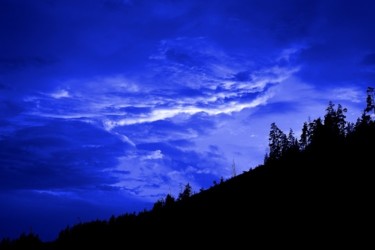 Fotografia zatytułowany „blue sky” autorstwa Ricopic, Oryginalna praca
