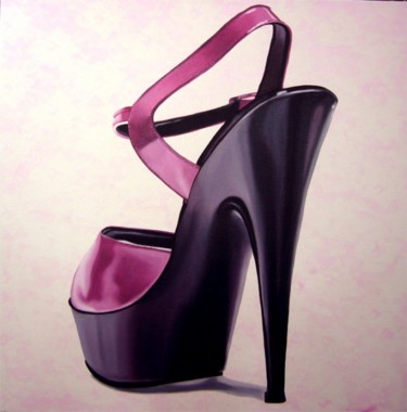 Painting titled "pink" by Rigel Herrera, Original Artwork
