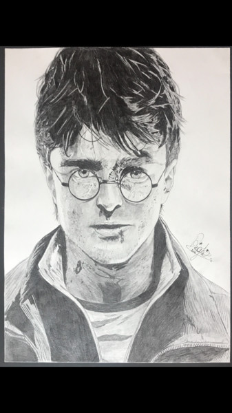 Drawing titled "Harry Potter" by Righi-Draw, Original Artwork, Pencil
