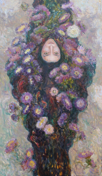 Картина под названием "The Clarity, cocoon" - Rima Azatyan, Подлинное произведение искусства, Масло