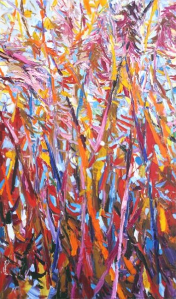 Painting titled "Canes" by Rima Azatyan, Original Artwork
