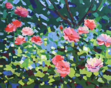 Painting titled "Roses (2006)" by Rima Azatyan, Original Artwork, Oil