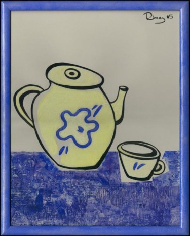Drawing titled "Teapot" by Rimas, Original Artwork