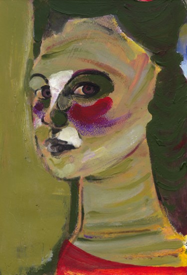 Картина под названием "untitled-scanned-02…" - Ilina, Подлинное произведение искусства, Акрил