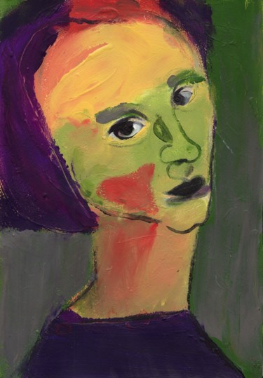 Картина под названием "untitled-scanned-04…" - Ilina, Подлинное произведение искусства