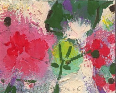 Pintura titulada "цветы полевые" por Ilina, Obra de arte original