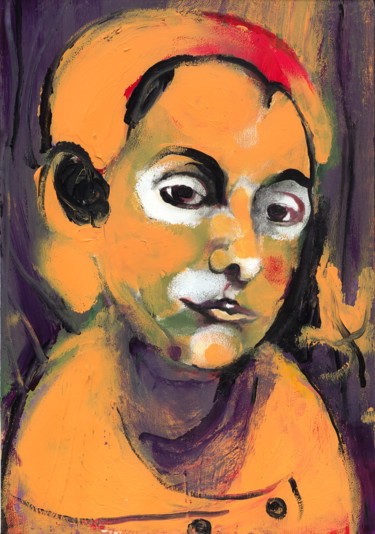 Картина под названием "untitled-scanned-01…" - Ilina, Подлинное произведение искусства, Акрил