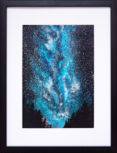 Картина под названием "STARRY NIGHT, frame…" - Rimma Savina, Подлинное произведение искусства, Акрил