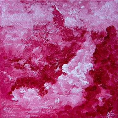 Malerei mit dem Titel "WATERFALL OF RELATI…" von Rimma Savina, Original-Kunstwerk, Acryl Auf Keilrahmen aus Holz montiert