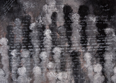 Ζωγραφική με τίτλο "RECEIVED - abstract…" από Rimma Savina, Αυθεντικά έργα τέχνης, Ακρυλικό Τοποθετήθηκε στο Ξύλινο φορείο σ…