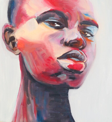 Peinture intitulée "Feeling" par Rina Vinch, Œuvre d'art originale, Huile