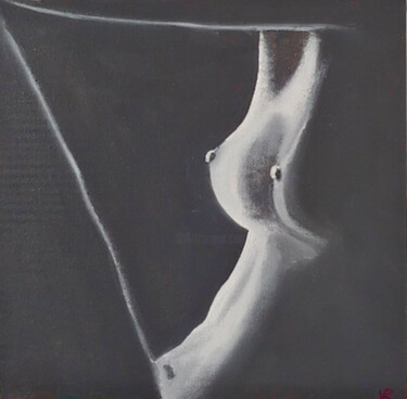 Pintura titulada "The night of desires" por Rina Vinch, Obra de arte original, Oleo