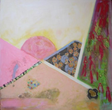Peinture intitulée "mal-a-dit" par Rina Curiel, Œuvre d'art originale