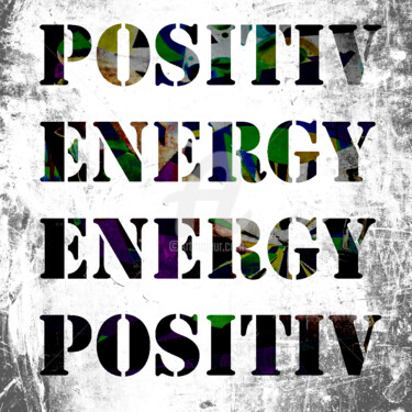 Картина под названием "positiv energy" - Rino Vale, Подлинное произведение искусства, Акрил