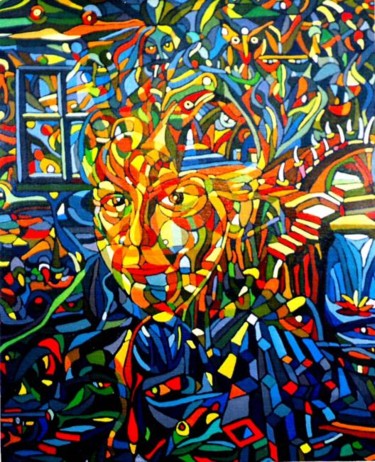 Pintura titulada "Rubén" por Delmar, Obra de arte original, Oleo