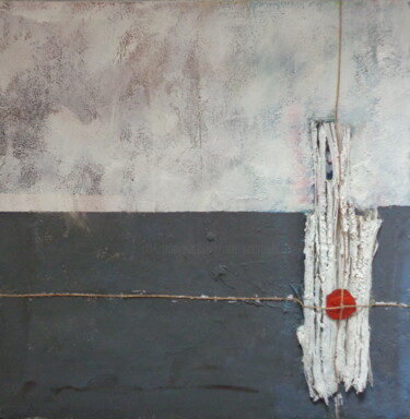 Schilderij getiteld "New Wabi Sabi 2" door Rita, Origineel Kunstwerk, Acryl