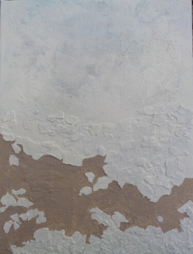 Painting titled "Bianco e neutro" by Rita, Original Artwork, Acrylic