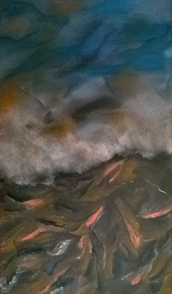 Painting titled "furtuna" by Rita Cristina Ghise, Original Artwork, Acrylic