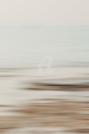Fotografia intitolato "Seashore in the mis…" da Rita Kapitulski, Opera d'arte originale, Fotografia digitale