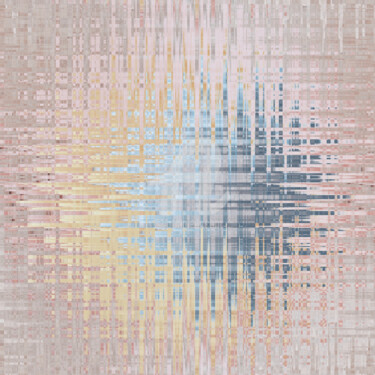 Grafika cyfrowa / sztuka generowana cyfrowo zatytułowany „Abstraction in Past…” autorstwa Rita Kapitulski, Oryginalna praca,…