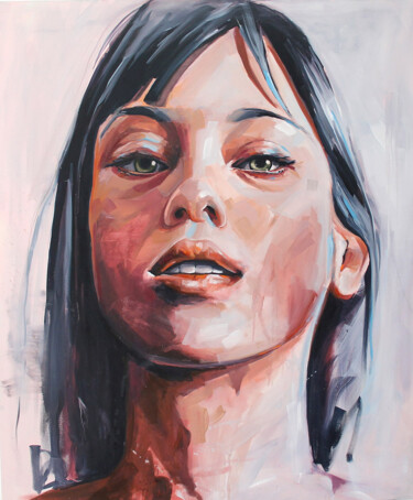 Self2 Pintura intitulada "Self2" por Rita Melo, Obras de arte originais, Óleo