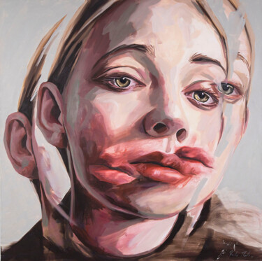 Error I Pintura intitulada "Error I" por Rita Melo, Obras de arte originais, Óleo