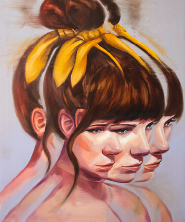 Malerei mit dem Titel "#error" von Rita Melo, Original-Kunstwerk, Öl