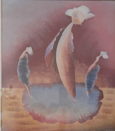 Peinture intitulée "Il ciarlatano imbon…" par Rita Pecorari, Œuvre d'art originale, Huile