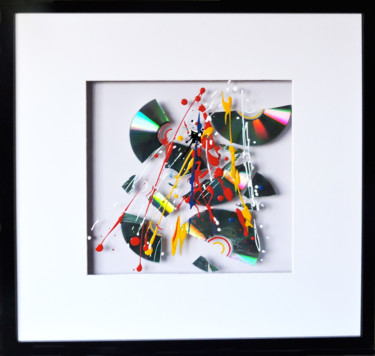 Peinture intitulée "Miroir aux alouettes" par Rita Vandenherrewegen, Œuvre d'art originale, Acrylique Monté sur Plexiglas