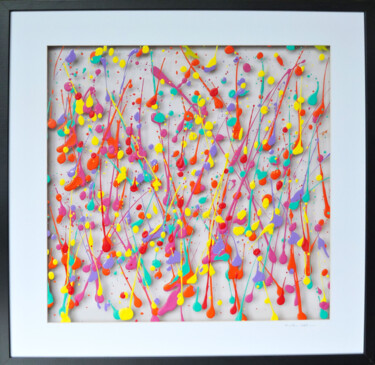 "Fluidité" başlıklı Tablo Rita Vandenherrewegen tarafından, Orijinal sanat, Akrilik Plastik cam üzerine monte edilmiş