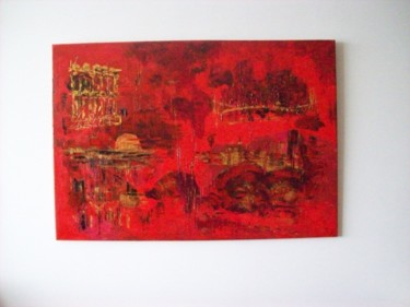 Painting titled "red hot.jpg" by Rita Raithel, Original Artwork