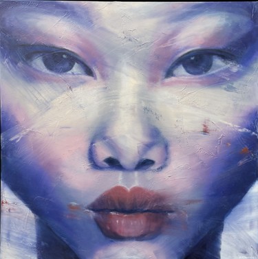 "Yoon | Female conte…" başlıklı Tablo Hercules tarafından, Orijinal sanat, Petrol