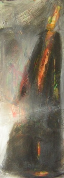 Painting titled "fogman 3pemp" by Richard Herr, Original Artwork, Acrylic